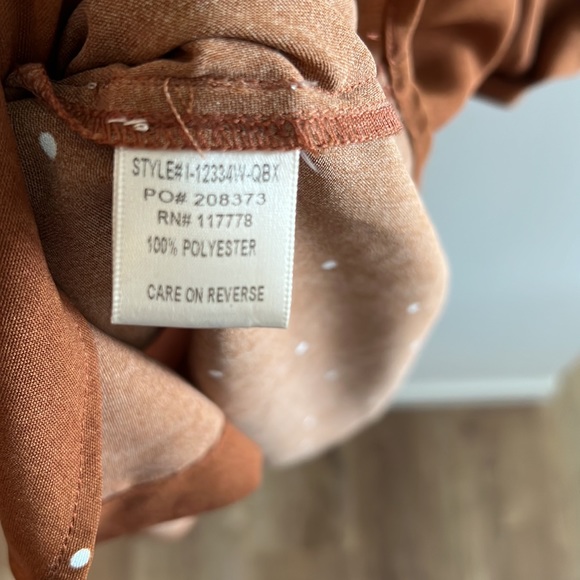 LOVESTITCH BUTTON UP SHIRT size M - Picture 6 of 6